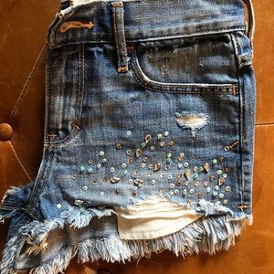 Jean shorts